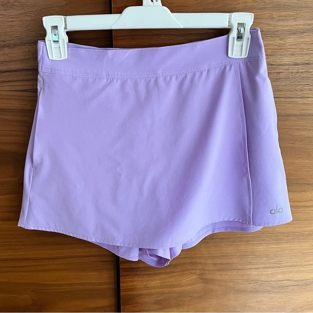 ALO YOGA Clubhouse Skort Violet Skies XS_6